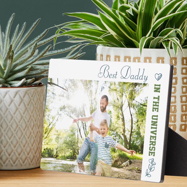 Der beste Daddy im Universum-Foto Fotoplatte (Von Creator hochgeladen)