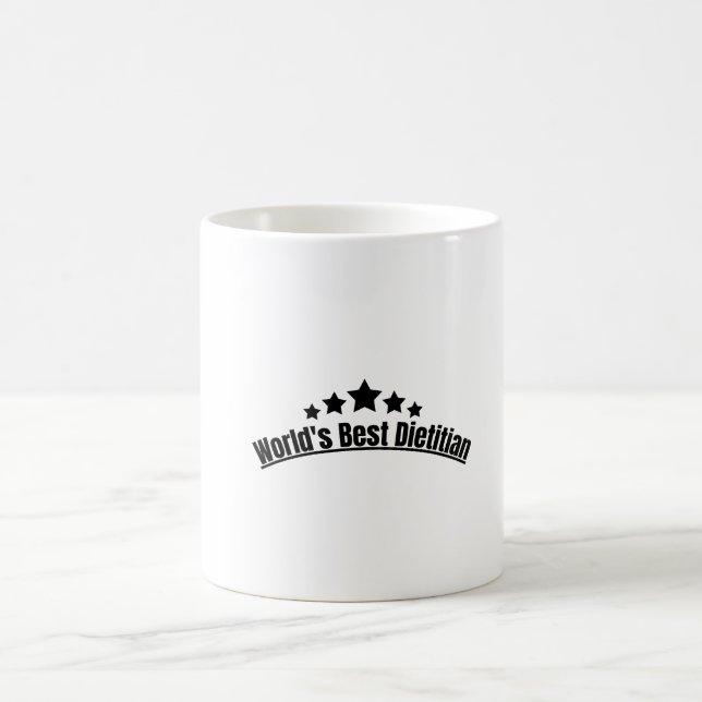 Der beste Diätist der Welt Kaffeetasse (Mittel)