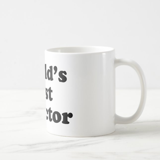 Der beste Direktor der Welt Kaffeetasse (Rechts)