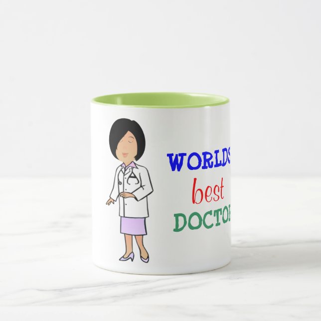 Der beste Doktor Coffee Mug der Welt Tasse (Zentrum)