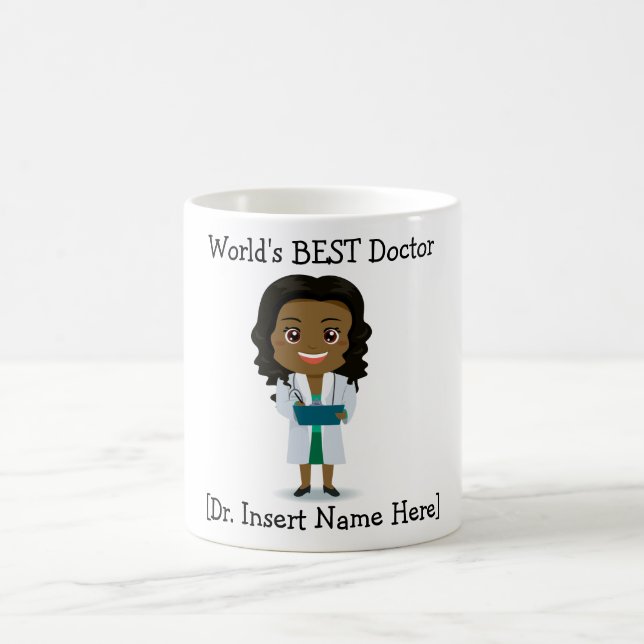 Der BESTE Doktor der personalisierte Welt, Kaffeetasse (Mittel)