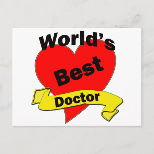 Der beste Doktor der Welt Postkarte
