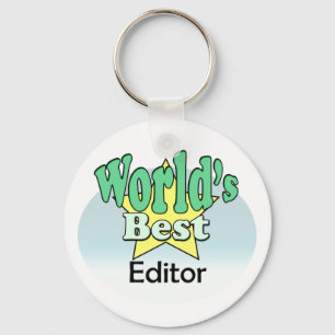 Der beste Editor der Welt Schlüsselanhänger