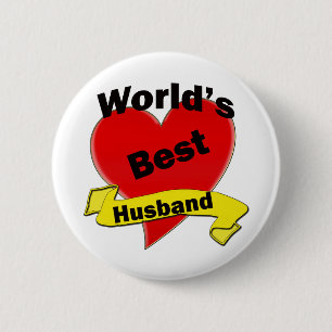 Der beste Ehemann der Welt Button