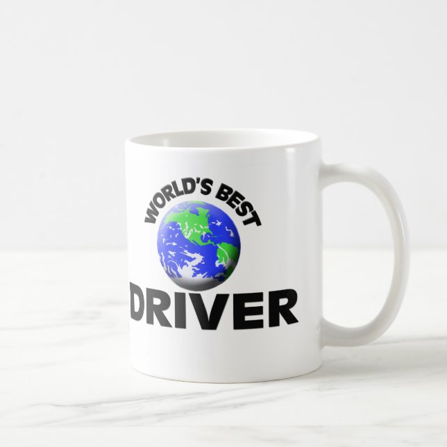 Der beste Fahrer der Welt Kaffeetasse (Rechts)