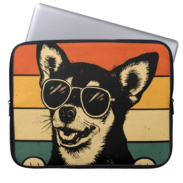 Der beste Farter I Gemein Vater Funny Vater Dog Laptopschutzhülle (Vorderseite)