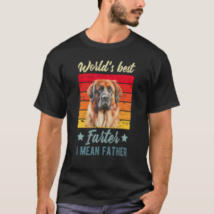 Der beste Farter I Gemein Vater Leonberger Dog B T-Shirt