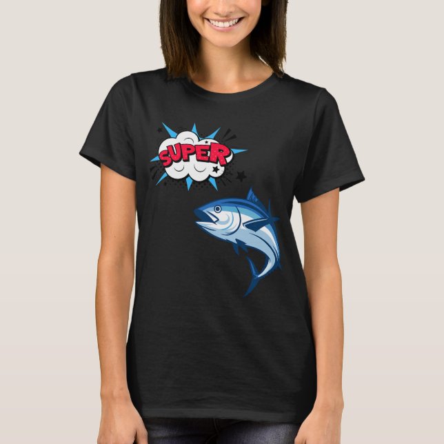 Der beste Fisch T-Shirt (Vorderseite)