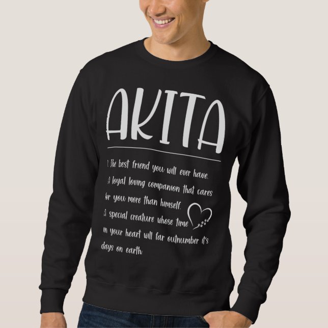 Der beste Freund, den Sie werden - Definition Akit Sweatshirt (Vorderseite)