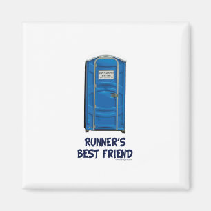 Der beste Freund des Läufers Magnet