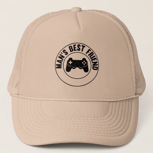 Der beste Freund des Mannes Truckerkappe (Vorderseite)