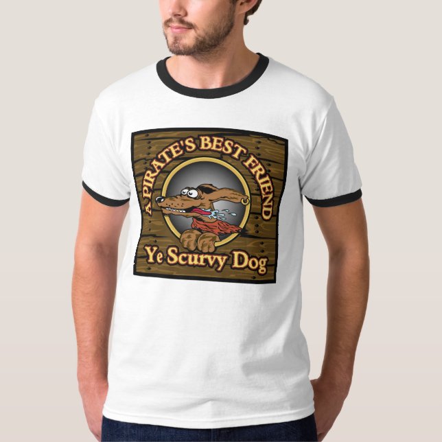 Der beste Freund eines Piraten T-Shirt (Vorderseite)