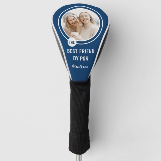 Der beste Freund von Par Personalisiertes Foto Golf Headcover (Vorderseite)