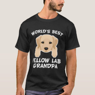 Der beste Gelbe Labrador der Welt Großvater Hund G T-Shirt