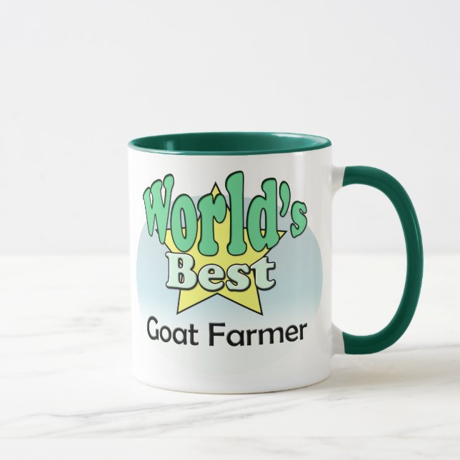 Der beste Goat-Bauer der Welt Tasse (Rechts)