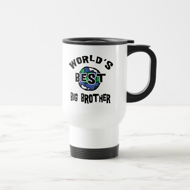 Der beste große Bruder der Welt Reisebecher (Rechts)