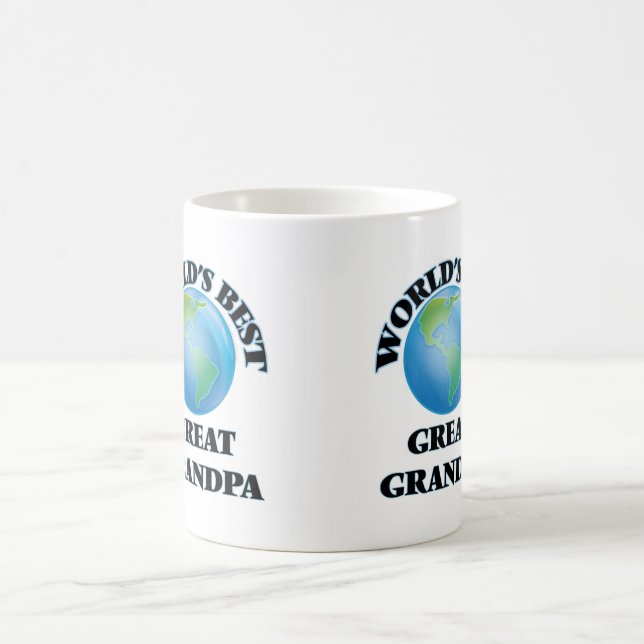 Der beste große Großvater der Welt Kaffeetasse (Mittel)