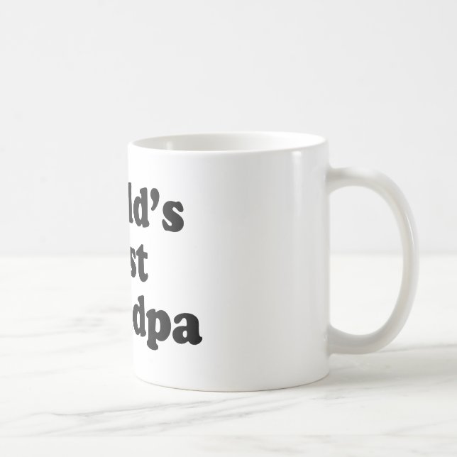 Der beste Großvater der Welt Kaffeetasse (Rechts)