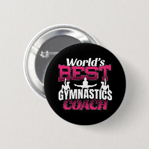 Der beste Gymnastiktrainer der Welt Button