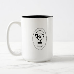 Der beste Hermano der Welt Zweifarbige Tasse