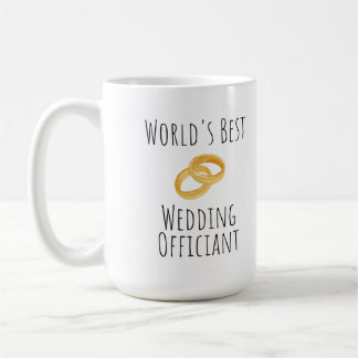 Der beste Hochzeitsbeamte der Welt - Vielen Dank f Kaffeetasse