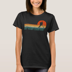Der beste Hockey Coach je Eishockey Team Coach Ret T-Shirt