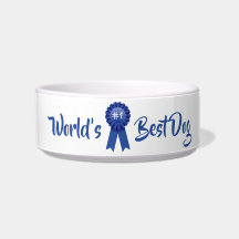 Der beste Hund der Welt, #1 Blue Ribbon Pet Bowl