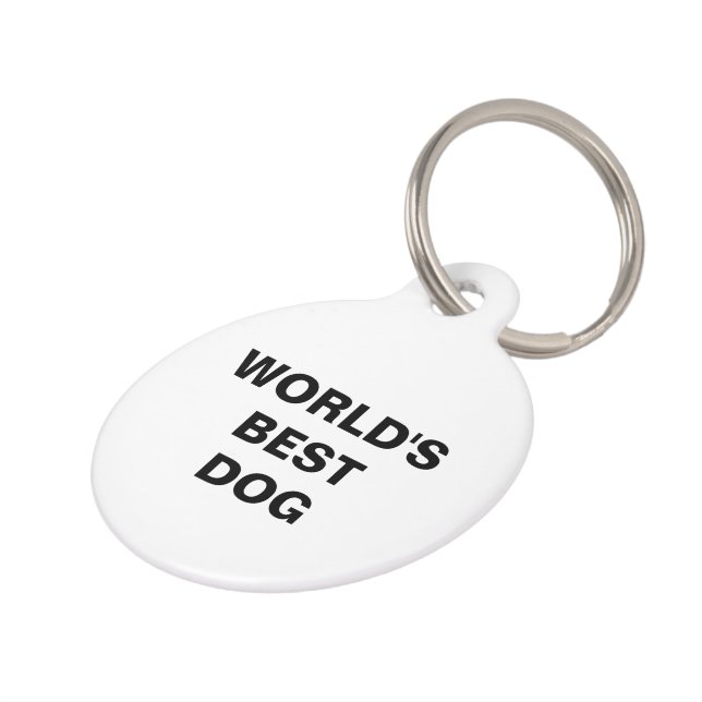 Der beste Hund der Welt Haustiermarke (Seite)