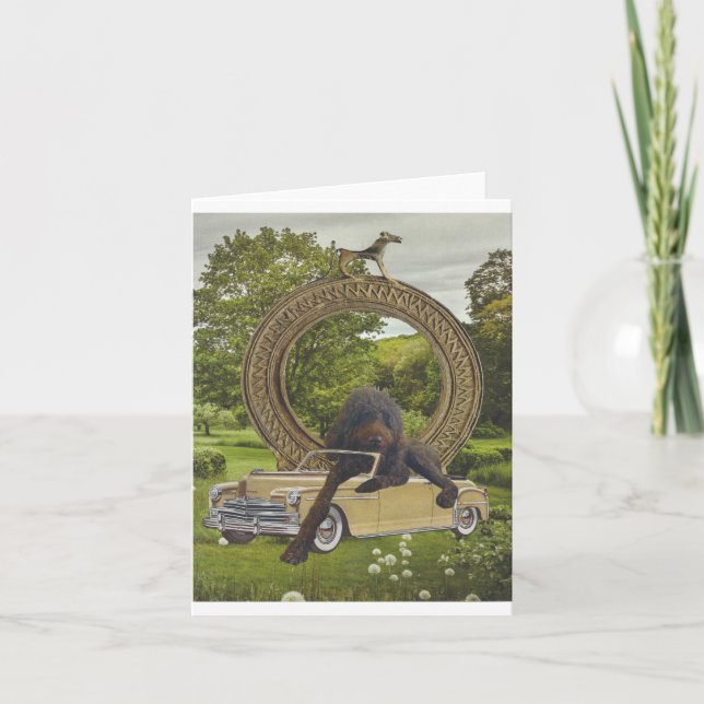 Der beste Hund - Karte (Vorderseite)