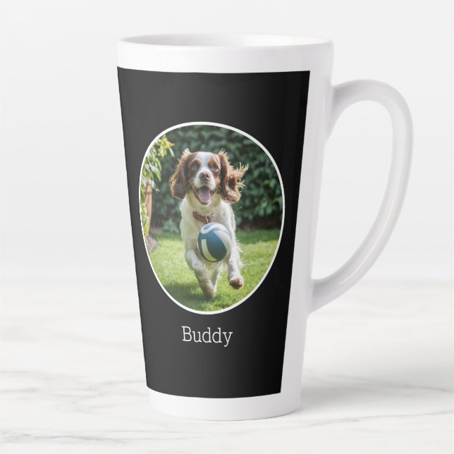 Der beste Hund Vater Besitzer des benutzerdefinier Milchtasse (Rechts)