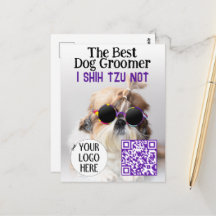 Der beste Hundegroßhändler Shih Tzu Not Logo QR Co