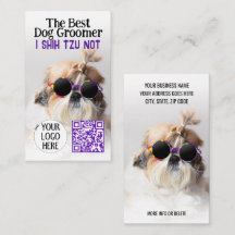 Der beste Hundegroßhändler Shih Tzu Not Logo QR Co