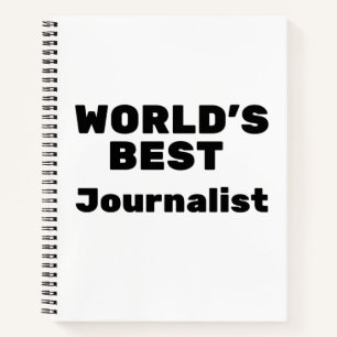 Der beste Journalist der Welt Notizbuch