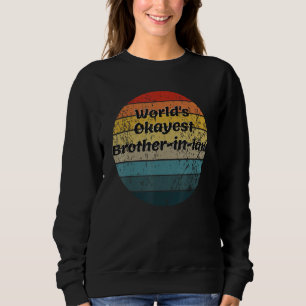 Der beste Jurastross der Welt - Vintager Sonnenunt Sweatshirt