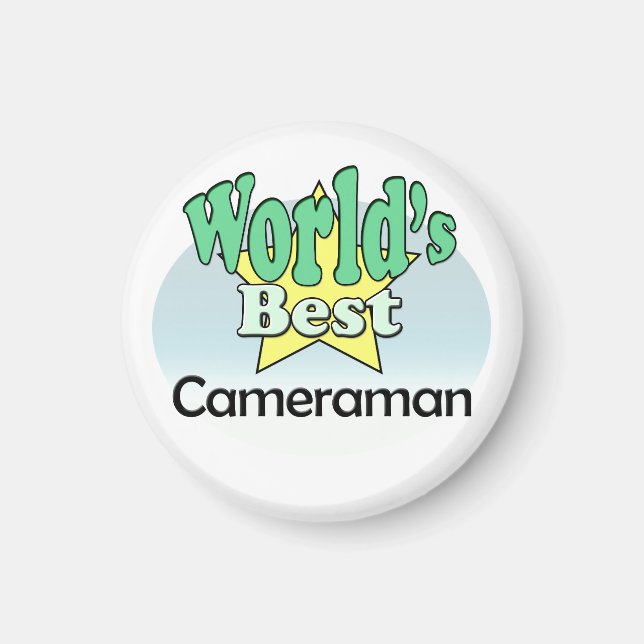 Der beste Kameramann der Welt Magnet (Vorne)