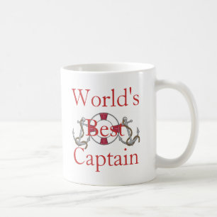Der beste Kapitän der Welt Kaffeetasse