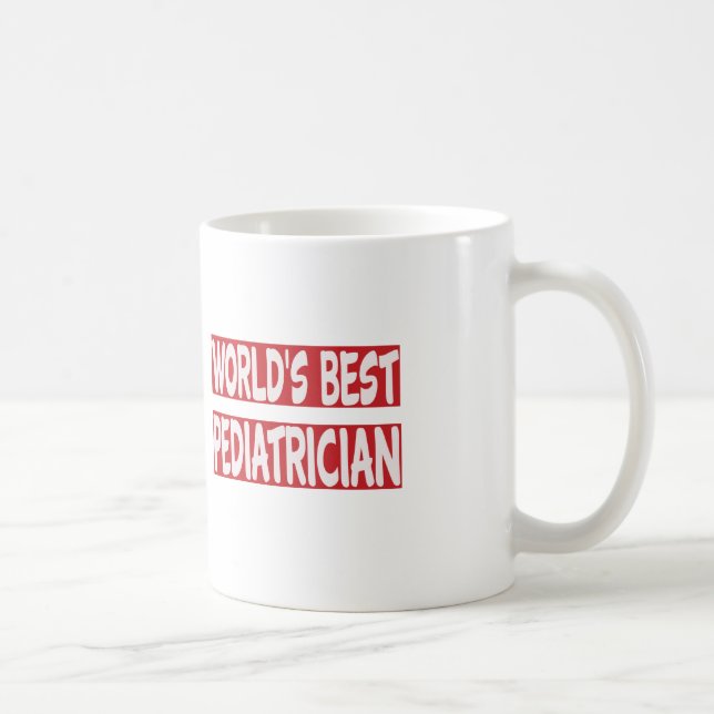 Der beste Kinderarzt der Welt Kaffeetasse (Rechts)