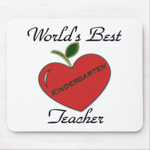 Der beste Kindergarten Teache der Welt Mousepad