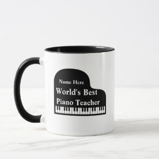 Der beste Klavierlehrer der Grand Piano World Tasse