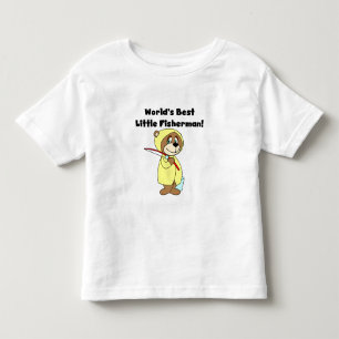 Der beste kleine Fischer der Welt Kleinkind T-shirt