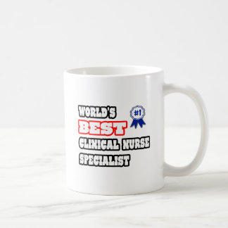 Der beste klinische Krankenpfleger der Welt Kaffeetasse