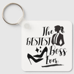 Der beste Lady Boss Schlüsselanhänger