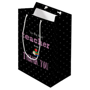 der beste Lehrer, danke Mittlere Geschenktüte