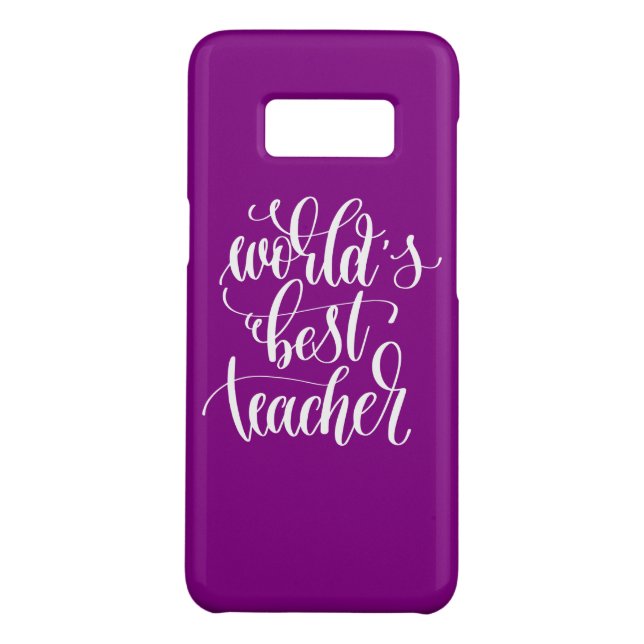 Der beste Lehrer der Welt Case-Mate Samsung Galaxy Hülle (Rückseite)