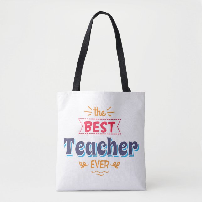 Der beste Lehrer überhaupt Tasche (Vorderseite)
