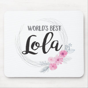 Der beste Lola der Welt Mousepad