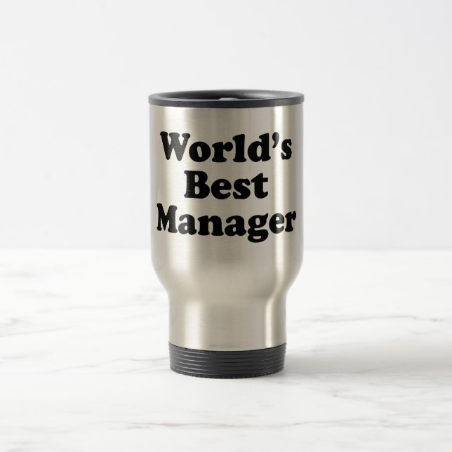 Der beste Manager des Wolds Reisebecher (Mittel)