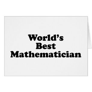 Der beste Mathematiker der Welt