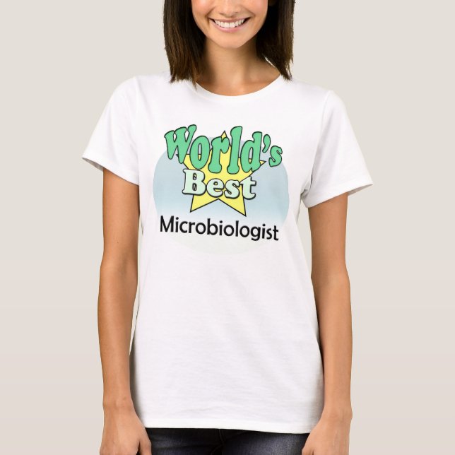 Der beste Mikrobiologe der Welt T-Shirt (Vorderseite)