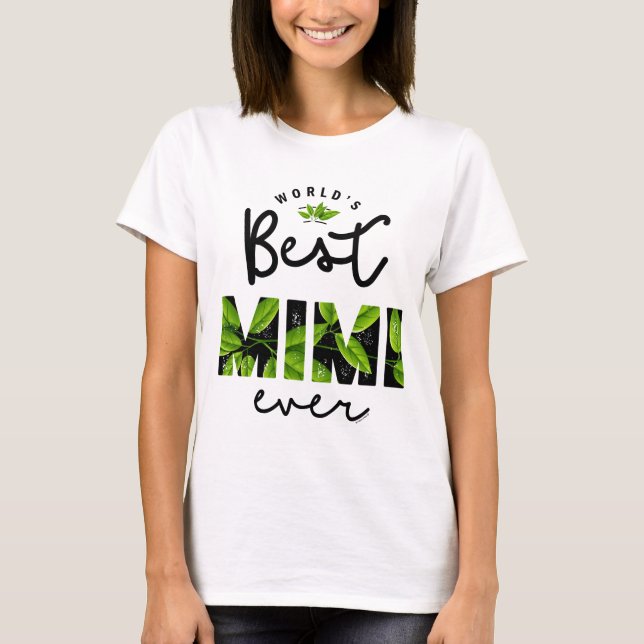 Der beste Mimi der Welt T-Shirt (Vorderseite)